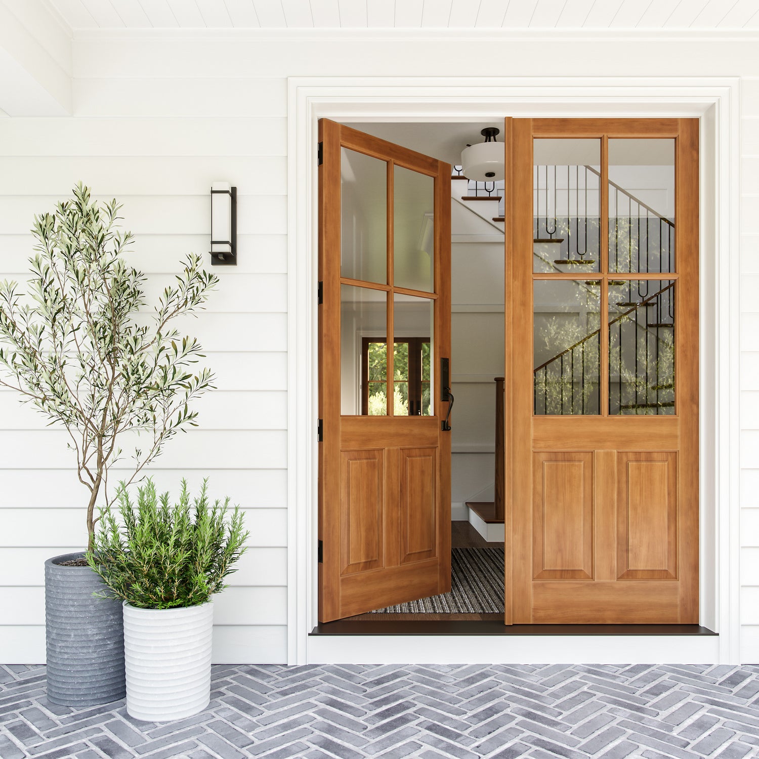 Generation Lighting - 8520701-71 - One Light Outdoor Wall Lantern - Alban - Antique Bronze