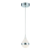 George Kovacs - P1453-077-L - LED Mini Pendant - Moonshot - Chrome