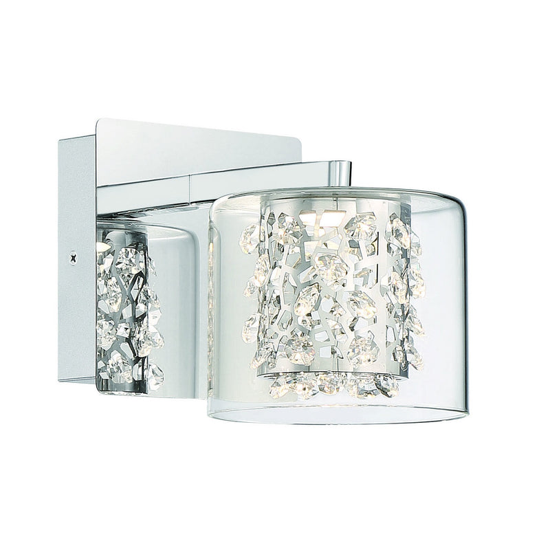George Kovacs - P1471-077-L - LED Bath - Wild Gems - Chrome