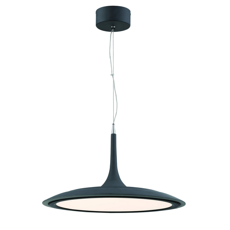 George Kovacs - P1781-719-L - LED Pendant - Hover - Dark Grey