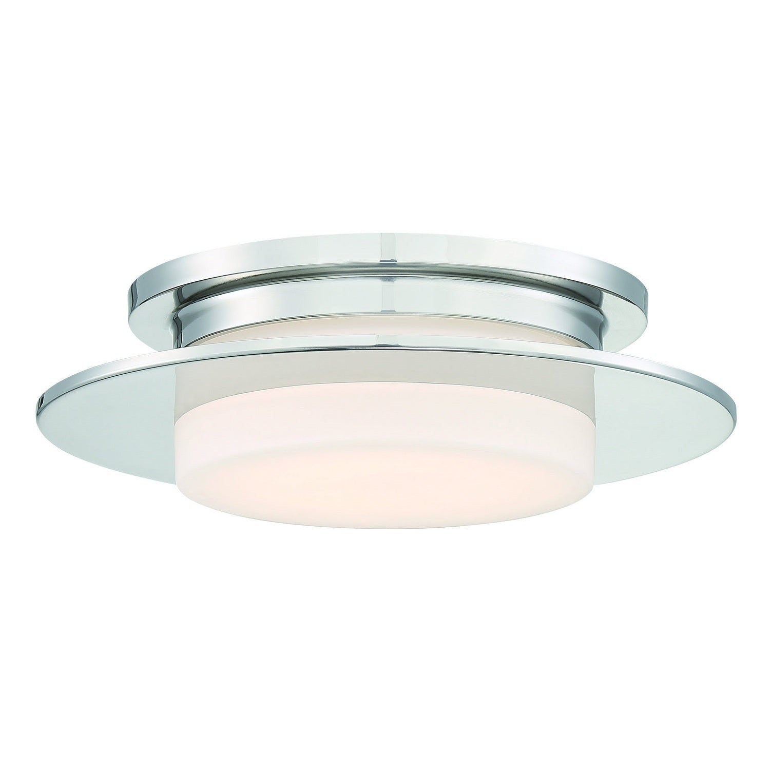 George Kovacs - P2016-613-L - LED Flush Mount - Press - Polished Nickel
