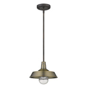 Acclaim Lighting - 1736ATB - One Light Pendant - Burry - Antique Brass