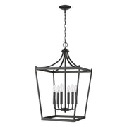 Acclaim Lighting - IN11134BK - Six Light Pendant - Kennedy - Matte Black