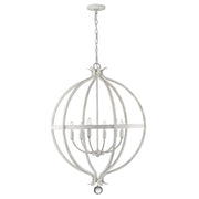 Acclaim Lighting - IN11342CW - Six Light Pendant - Callie - Country White