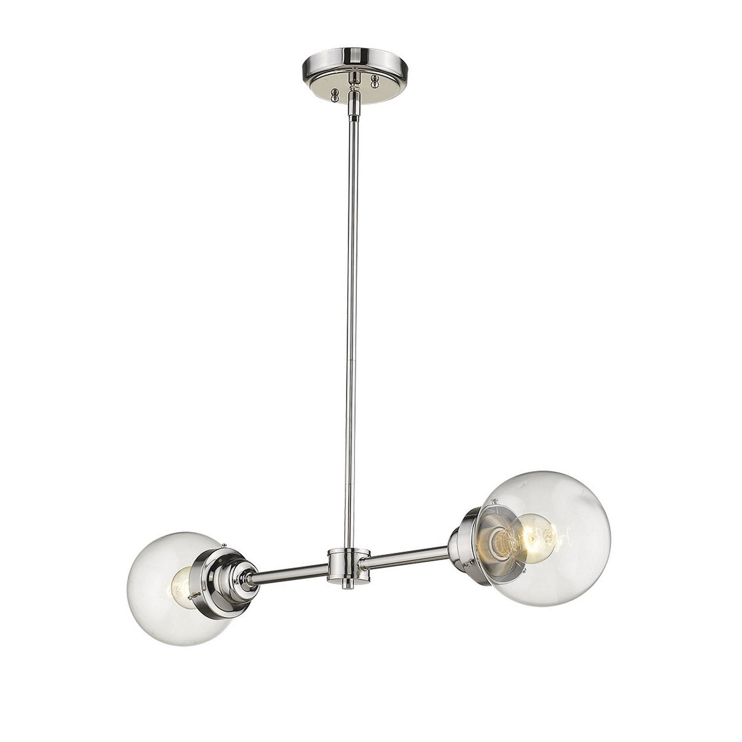 Acclaim Lighting - IN21224PN - Two Light Island Pendant - Portsmith - Polished Nickel
