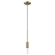 Acclaim Lighting - TP30018AB - One Light Mini Pendant - Perret - Aged Brass