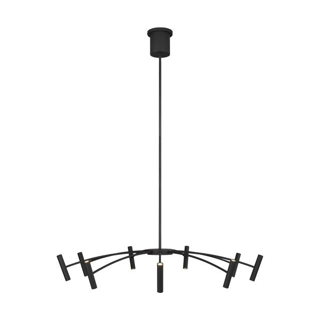 Visual Comfort Modern - 700ARL40B-LED930 - LED Chandelier - Aerial - Matte Black