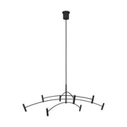 Visual Comfort Modern - 700ARL60B-LED930 - LED Chandelier - Aerial - Matte Black