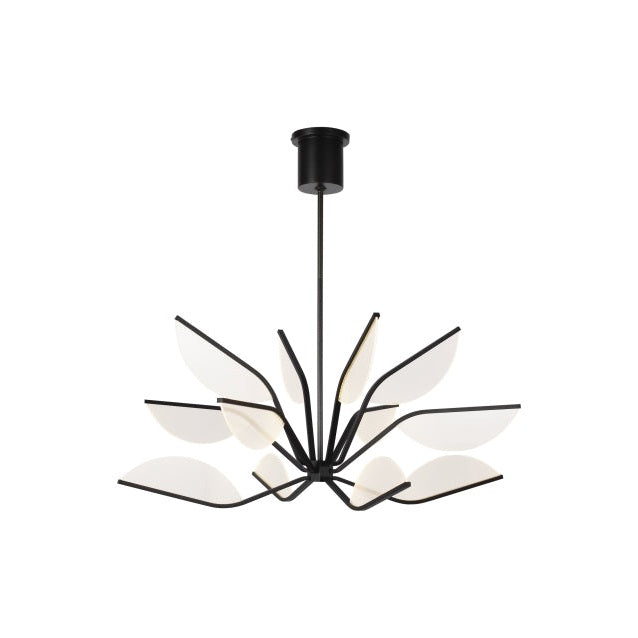 Visual Comfort Modern - 700BLT38B-LED930 - LED Chandelier - Belterra - Matte Black