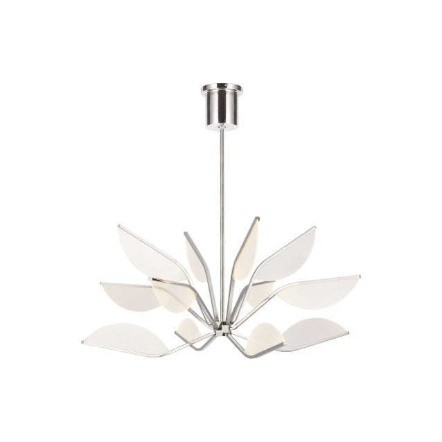 Visual Comfort Modern - 700BLT38N-LED930 - LED Chandelier - Belterra - Polished Nickel