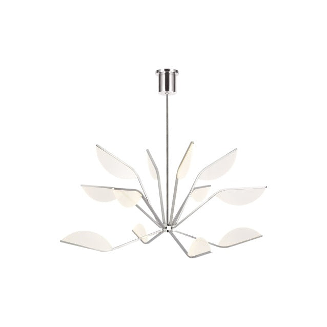 Visual Comfort Modern - 700BLT48N-LED930 - LED Chandelier - Belterra - Polished Nickel