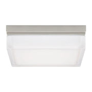 Visual Comfort Modern - 700BXLS-LED3 - LED Flush Mount - Boxie - Satin Nickel