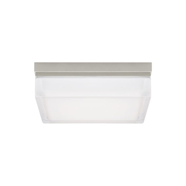 Visual Comfort Modern - 700BXLS-LED3 - LED Flush Mount - Boxie - Satin Nickel