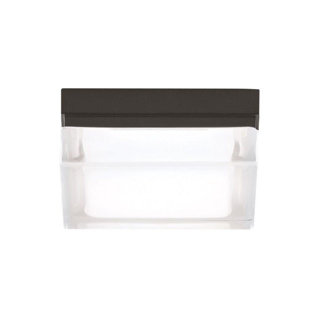 Visual Comfort Modern - 700BXSZ-LED3 - LED Flush Mount - Boxie - Antique Bronze