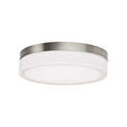 Visual Comfort Modern - 700CQLS-LED3 - LED Flush Mount - Cirque - Satin Nickel