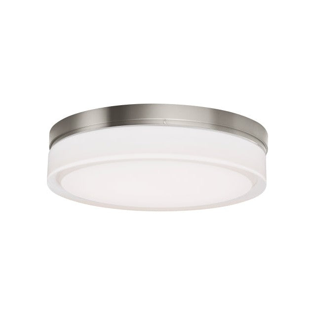 Visual Comfort Modern - 700CQLS-LED3 - LED Flush Mount - Cirque - Satin Nickel