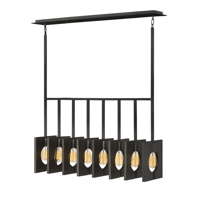 Hinkley - 41315BGR - LED Linear Chandelier - Ludlow - Brushed Graphite