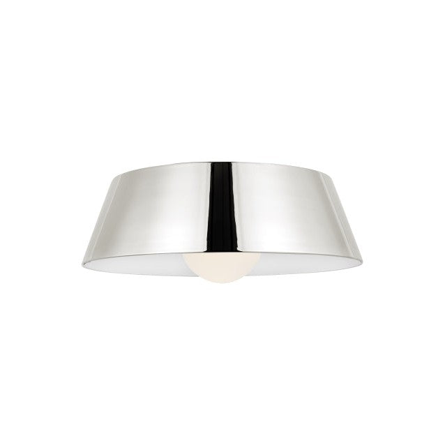 Visual Comfort Modern - 700FMJNIN-LED930-277 - LED Flush Mount - Joni - Polished Nickel