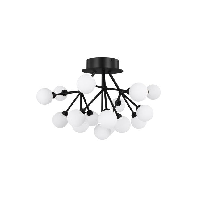 Visual Comfort Modern - 700FMMRAB-LED927 - LED Flush Mount - Mara - Matte Black