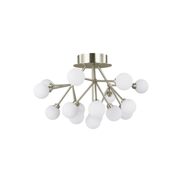 Visual Comfort Modern - 700FMMRAS-LED927 - LED Flush Mount - Mara - Satin Nickel