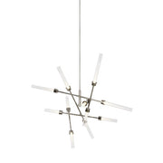 Visual Comfort Modern - 700LNG12AN-LED930 - LED Chandelier - Linger - Polished Nickel