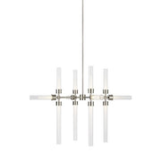 Visual Comfort Modern - 700LNG12N-LED930 - LED Chandelier - Linger - Polished Nickel