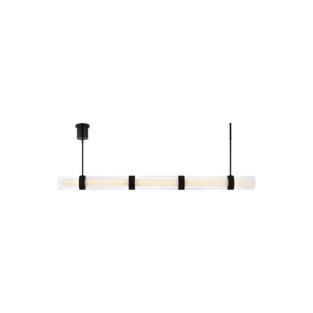 Visual Comfort Modern - 700LSWIT5B-LED930 - LED Suspension - Wit - Black