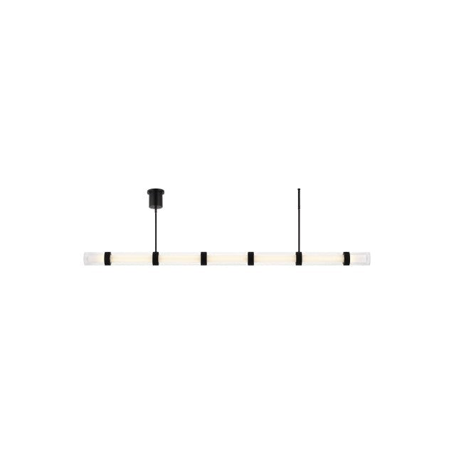 Visual Comfort Modern - 700LSWIT7B-LED930 - LED Suspension - Wit - Black