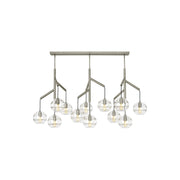 Visual Comfort Modern - 700SDNMPL3CS - 12 Light Chandelier - Sedona - Satin Nickel