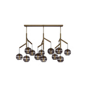 Visual Comfort Modern - 700SDNMPL3KR - 12 Light Chandelier - Sedona - Aged Brass