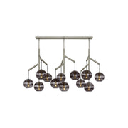 Visual Comfort Modern - 700SDNMPL3KS - 12 Light Chandelier - Sedona - Satin Nickel