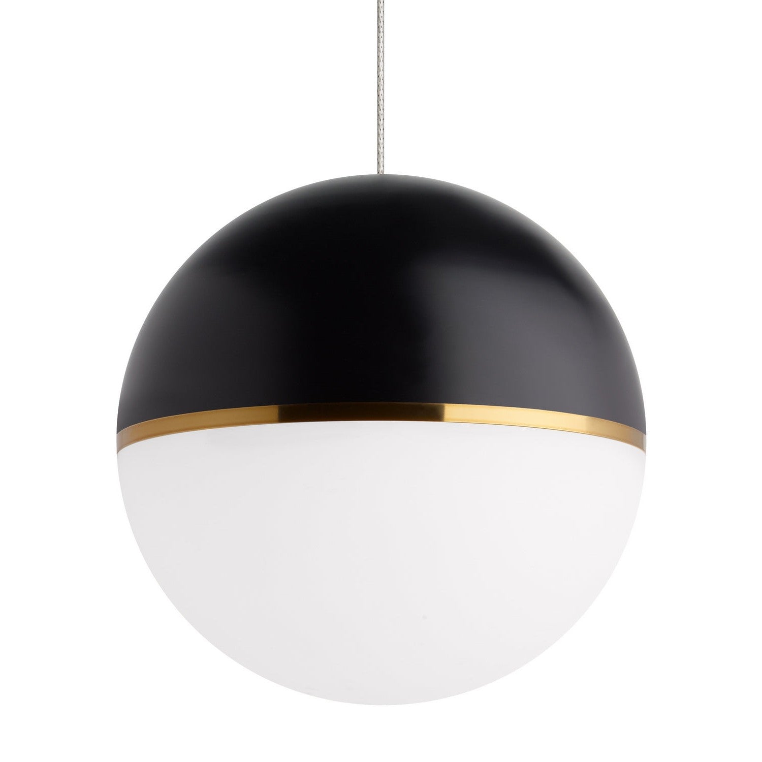 Visual Comfort Modern - 700TDAKV13BR - One Light Pendant - Akova - Matte Black