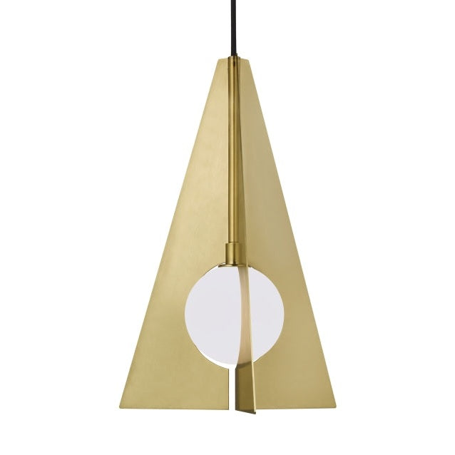 Visual Comfort Modern - 700TDOBLPR-LED930 - LED Pendant - Orbel - Aged Brass