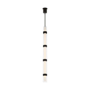 Visual Comfort Modern - 700TDWIT5B-LED930 - LED Pendant - Wit - Black
