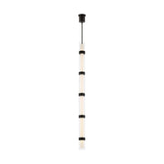 Visual Comfort Modern - 700TDWIT6B-LED930 - LED Pendant - Wit - Black