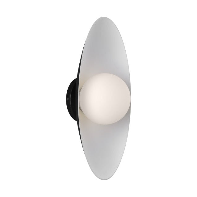 Visual Comfort Modern - 700WSJNI16BW-LED930 - LED Wall Sconce - Joni - Matte Black / Matte White