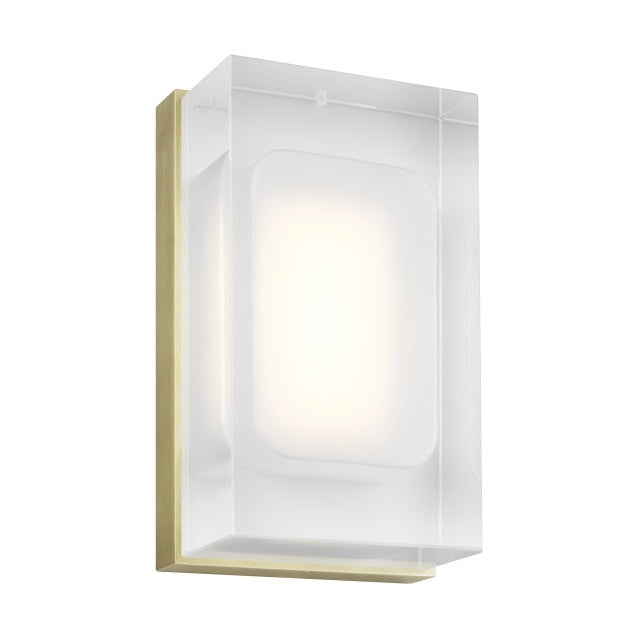 Visual Comfort Modern - 700WSMLY7R-LED930 - LED Wall Sconce - Milley - Aged Brass