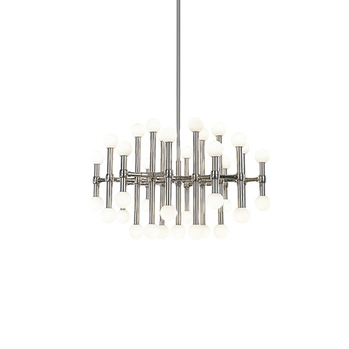 Kuzco Lighting - CH96128-PN - LED Chandelier - Rivoli - Polished Nickel