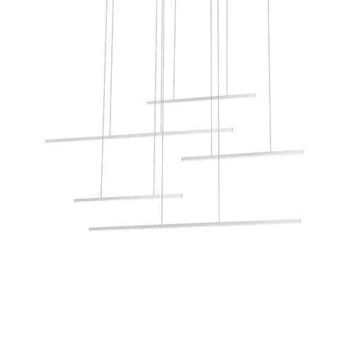 Kuzco Lighting - MP18350-BN - LED Pendant - Vega Motion - Brushed Nickel