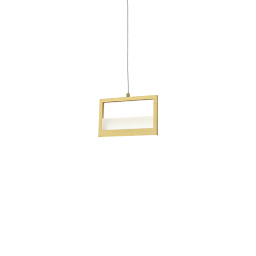 Kuzco Lighting - PD31408-BB - LED Pendant - Ratio - Brushed Brass