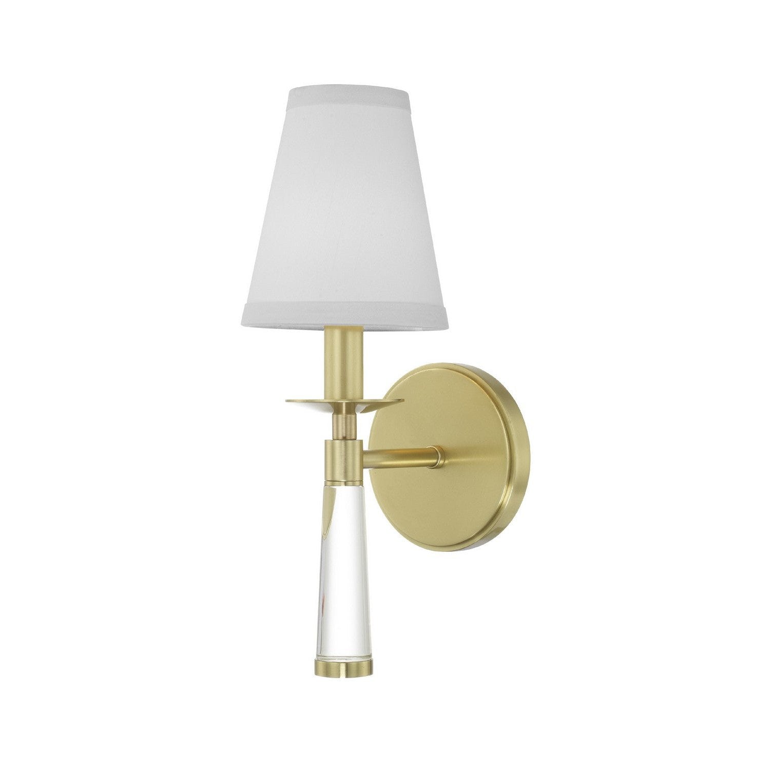Crystorama - 8861-AG - One Light Wall Sconce - Baxter - Aged Brass