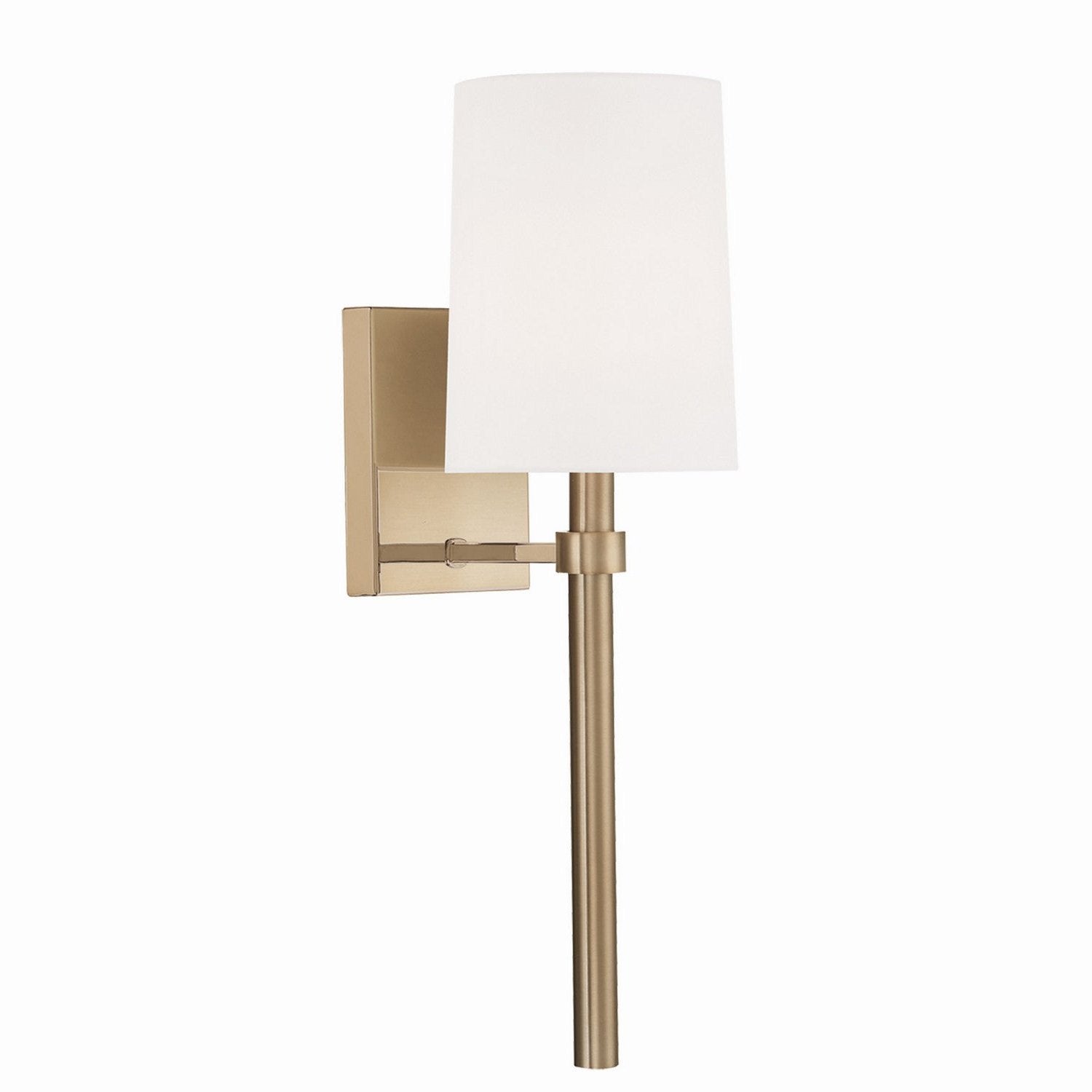 Crystorama - BRO-451-VG - One Light Wall Sconce - Bromley - Vibrant Gold