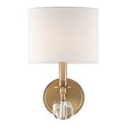 Crystorama - CHI-211-AG - One Light Wall Sconce - Chimes - Aged Brass