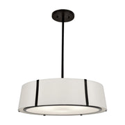 Crystorama - FUL-907-BK - Six Light Chandelier - Fulton - Black