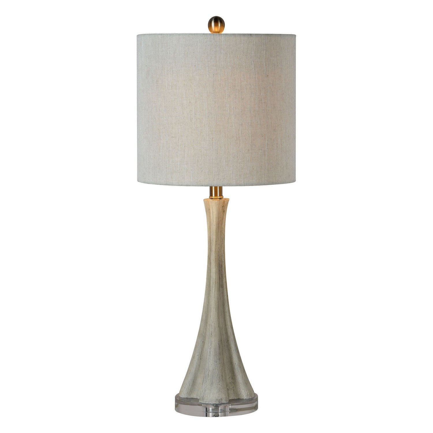Forty West - 70915 - One Light Table Lamp - Callie - Gray