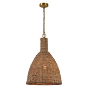 Forty West - 72521 - One Light Pendant - Nevis - Old Gold