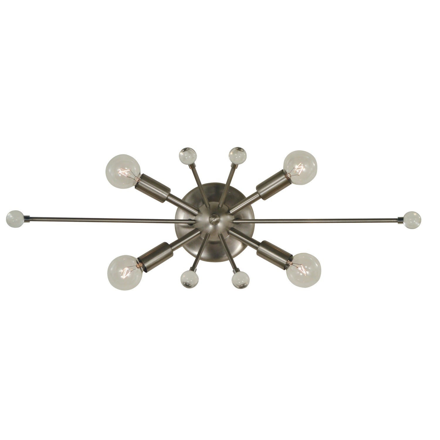 Framburg - 5324 BN - Four Light Wall Sconce - Supernova - Brushed Nickel