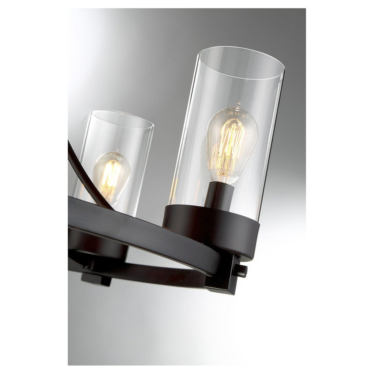 Meridian - M10018ORB - Five Light Chandelier - Mchan - Oil Rubbed Bronze
