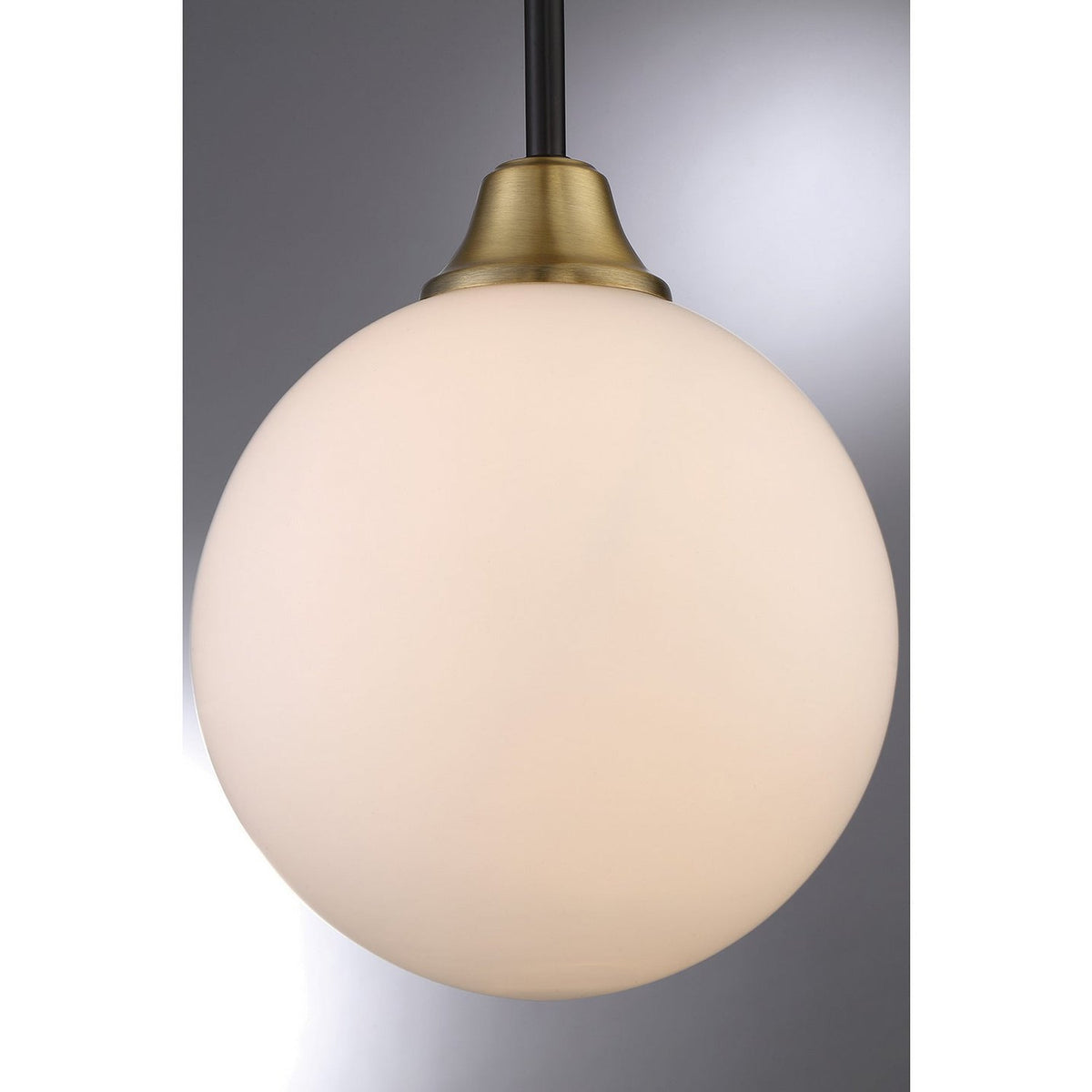 Meridian - M70005-79 - One Light Mini Pendant - Mmin2 - Oil Rubbed Bronze with Natural Brass