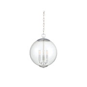 Meridian - M70060CH - Three Light Pendant - Mpend - Chrome